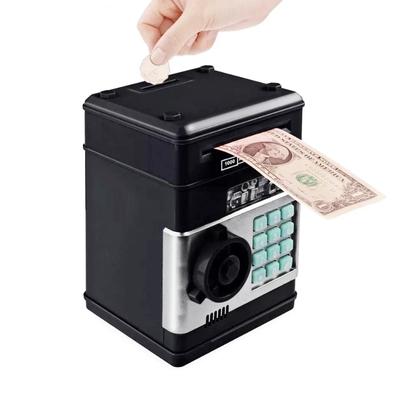 Elektronik Kumbara ATM Şifresi Kumbara Nakit Madeni Para Tasarruf Kutusu ATM Banka Kasası Otomatik Para Yatırma Banknot Noel Hediyesi