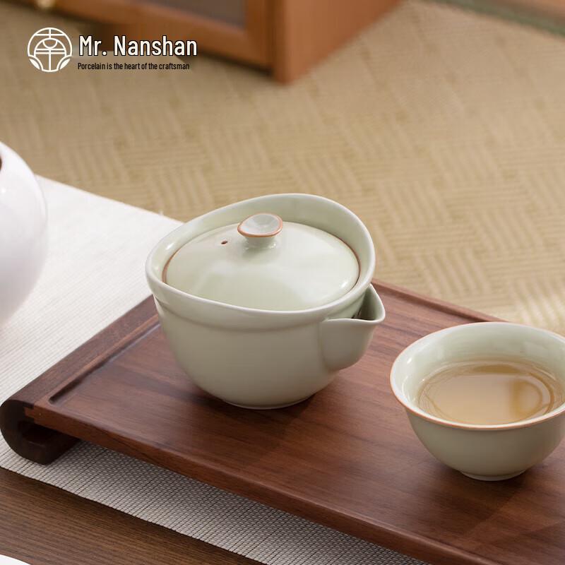 Mr. Nanshan Kung Fu Ceramic Hand-grip Teapot