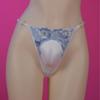 Men'S Lace Sheer Thong G-String Camel Toe Underwear Summer Japanese Crossdresser Thong Flower Embroidered Briefs Lingerie