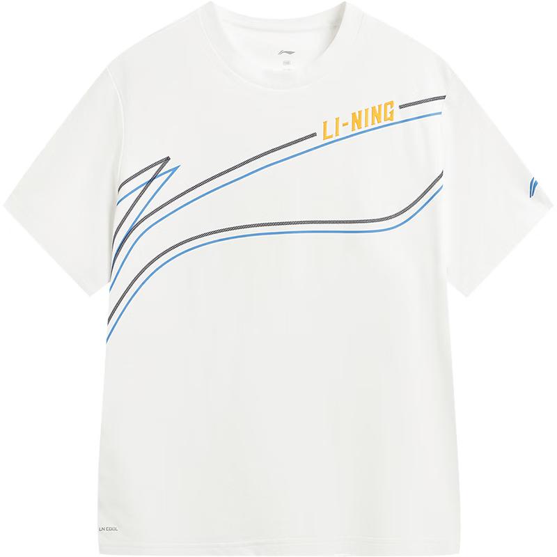 

LI-NING Boys Cooling Antibacterial Short Sleeve T-Shirt 175