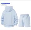 Traje deportivo casual de verano para hombre: Conjunto de seda helada transpirable con protección solar.