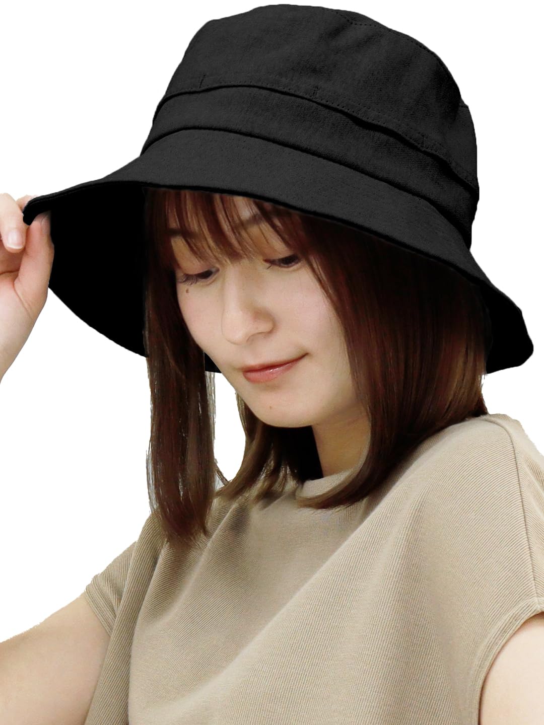 

Шляпа Сафари для Широкого УФ Съемный Подбородочный Ремешок Большое Маленькое Лицо [QUEENHEAD] Женщины, Поля, Защита, Ремешок, Размер, [БОЛЬШОЙ (61-63 см) - Чернить] чёрный