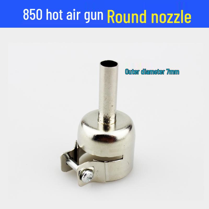 Universal Hot Air Gun Nozzles 850 852 858: Desoldering Station Square & Round Steel Mesh Nozzles