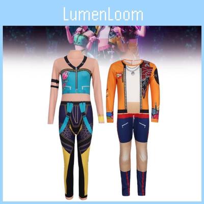 Kpop Dämonenjäger Zoey Rumi Cosplay Mit Milchseide Stoff Für Spiel Anime Rollenspiel