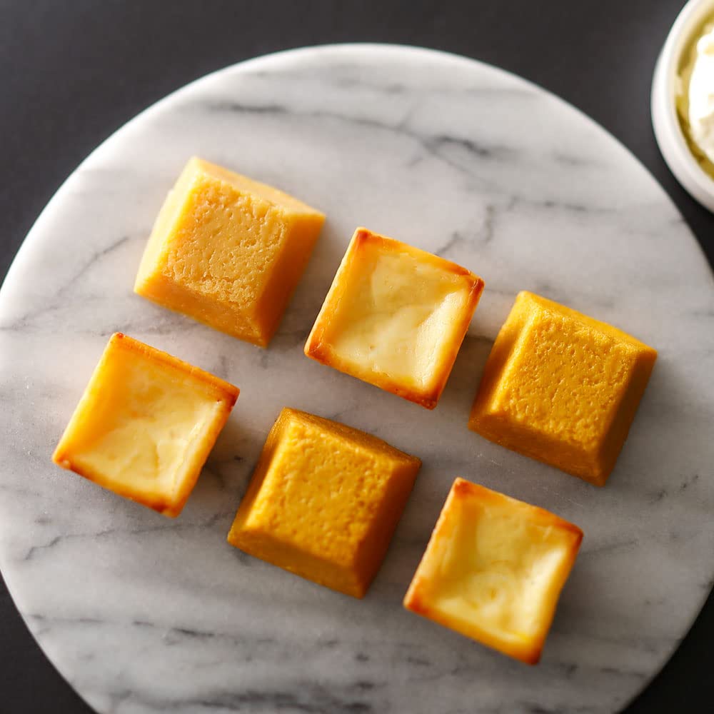 Day Sweets Shiseido Parlour Cheesecake 12 Pieces Rich Cheese Individually Wrapped Room Temperature Cake Western Confectionery Gift Celebration Small