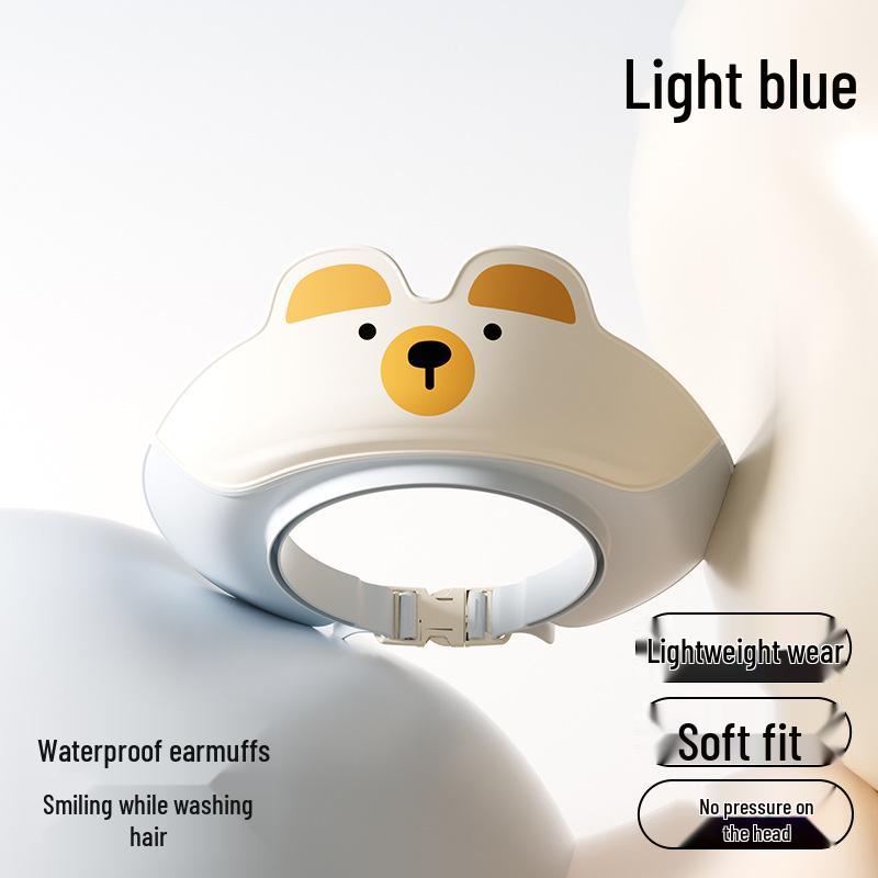 Baby Shampoo Cap: Waterproof Infant Bath Shield with Ear Protection