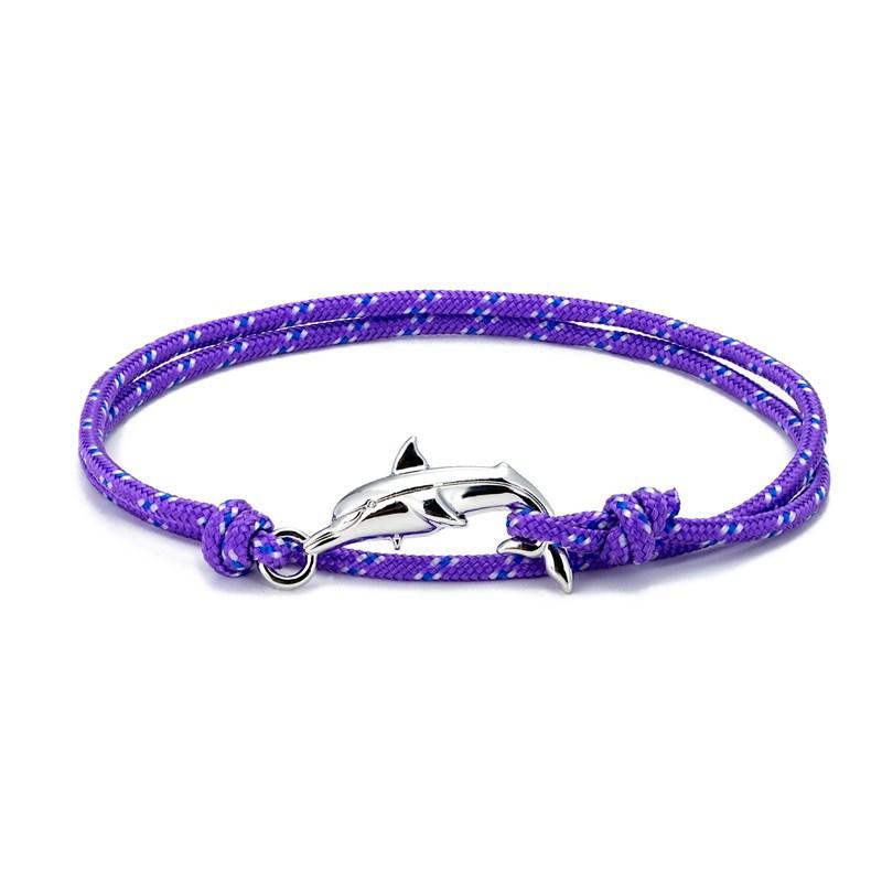 Little Fresh Dolphin Couple Bracelet Multi-Circle Adjustment Jewelry Ocean Series