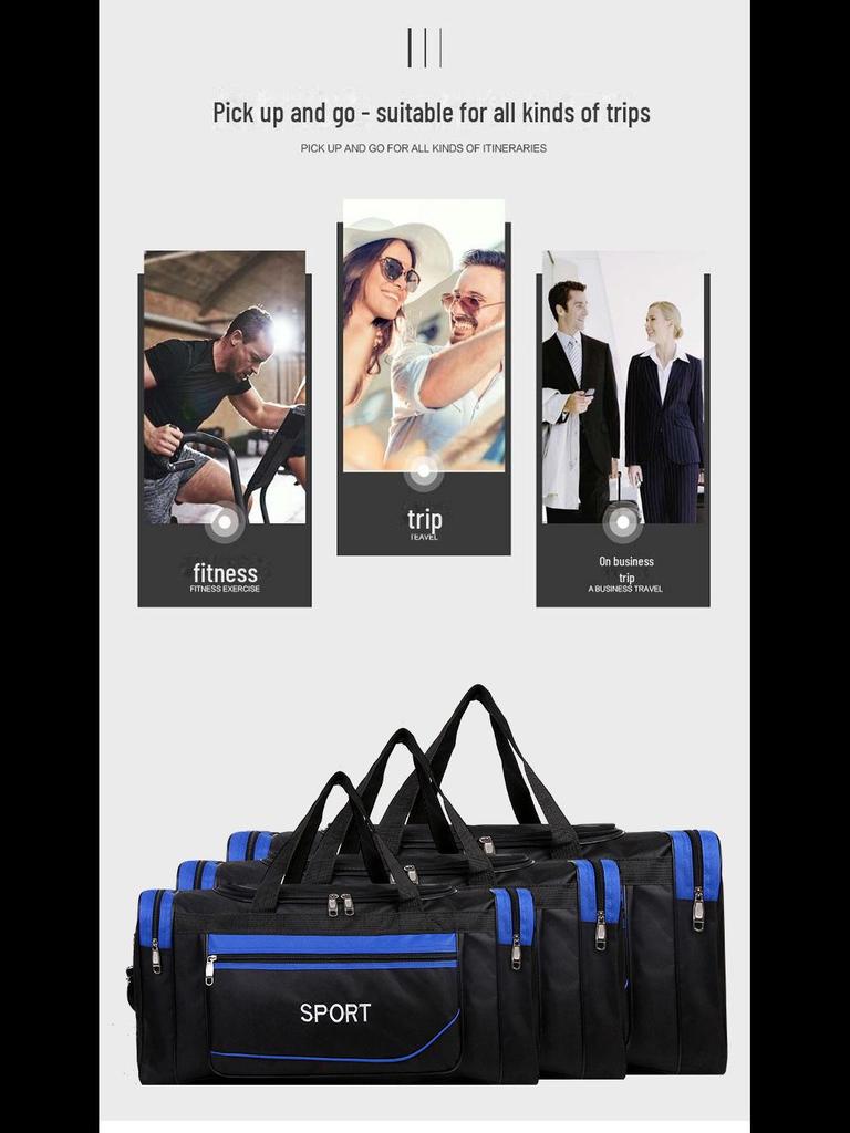 Foldable Large-Capacity Travel and Work Bag for Men and Women