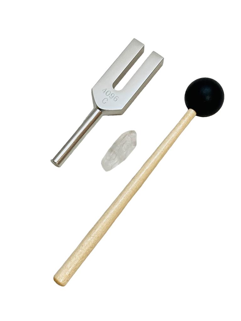 4096hz Crystal Door Tuner Tuning Fork 4096hz Gate of angel crystal Tuning fork Angel's /