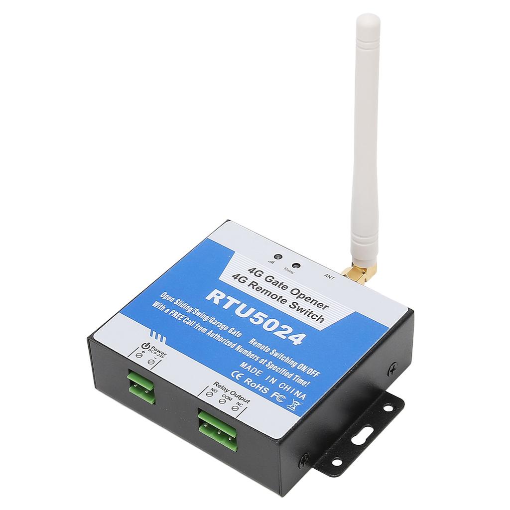 Gate Opener RTU5024 4G SMS Smart Alarm Smart ID Recognition WiFi Remote Controller Remote Control Gate Opener