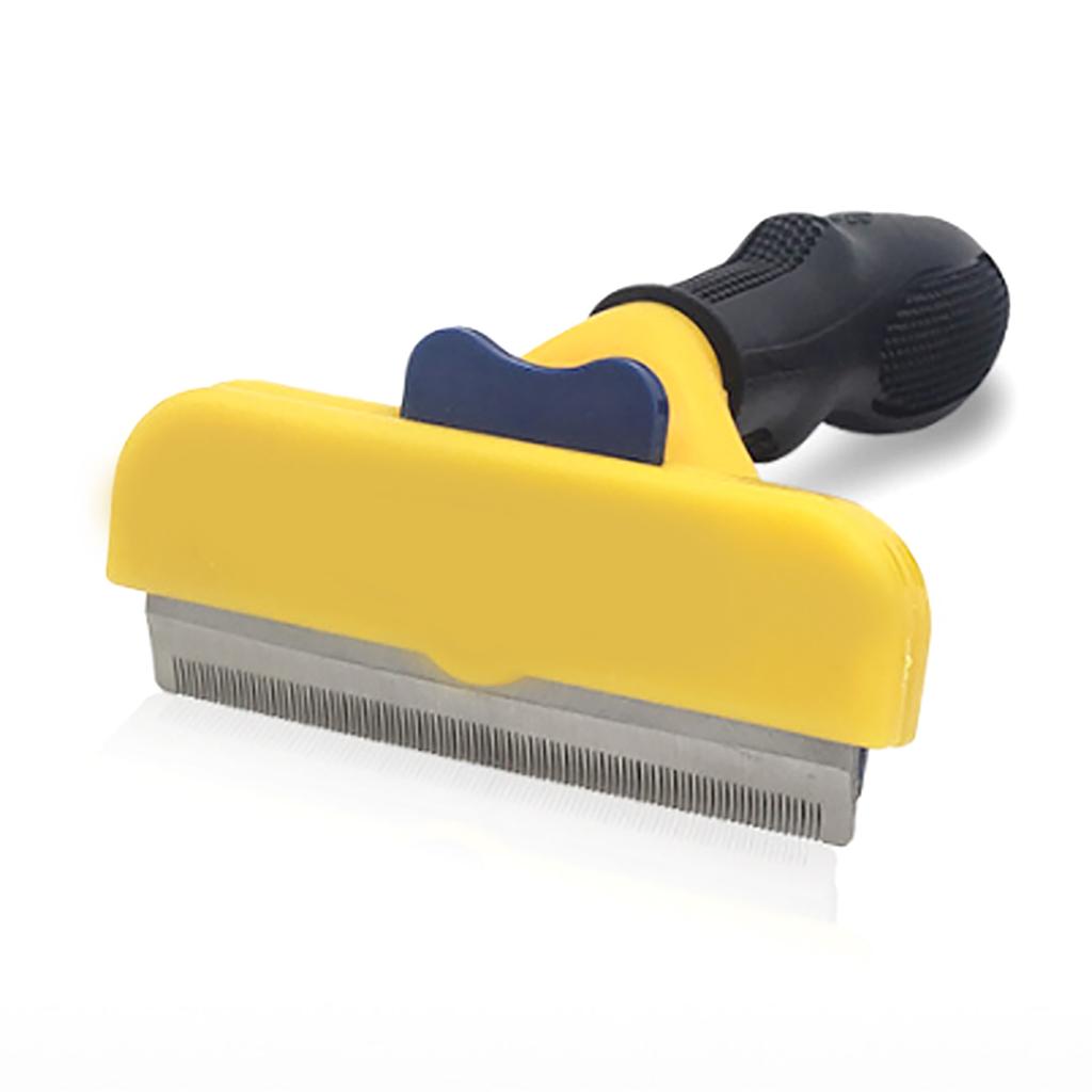 Szczotka do wyczesywania sierści zwierząt, samooczyszczająca, zapobiegająca kołtunom, do usuwania sierści, grzebień do pielęgnacji psa dla zwierząt długowłosych