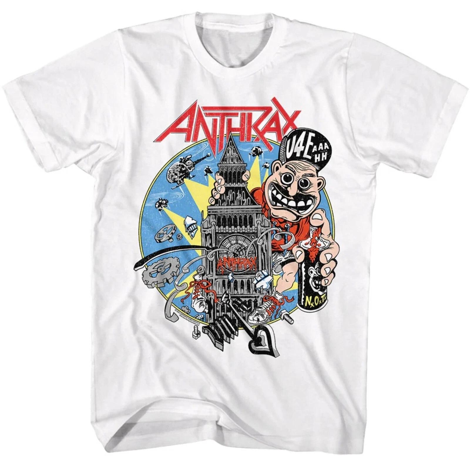 ANTHRAX cd lgo U4EAAAHH EUPHORIA Not Man Official SHIRT XL New be all, end all XL