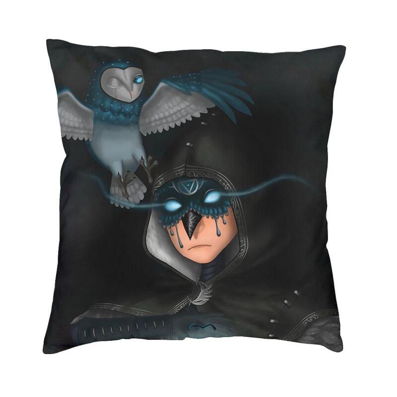 

Identity V Square Pillowcover Home Decor Prospector VS Jack The Ripper Cushions Throw Pillow Living Room Doublesided Printing 30x30cm 12x12in