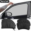 2/4 buc. NOUE Plase Protecție Parasolar Geamuri Mașină Accesorii Stil Paravant Auto Cortină Protecție UV Auto Parasolar Geam Lateral