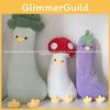 Cartoon Vegetable Plush Cushion Pillow With Soft Fabric For Kids Room Decor