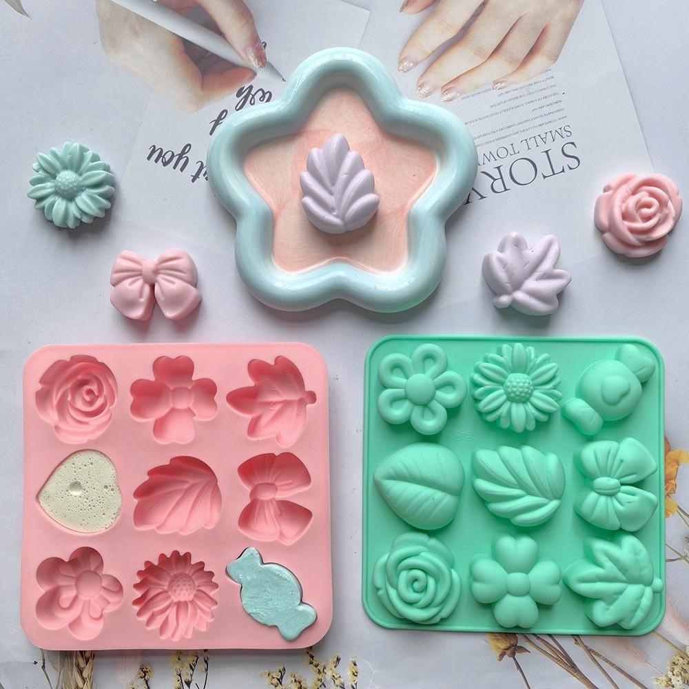 3D Design Kuchen Gelee Form 9/18 Fächer Fondant Form Neue Eis Pudding Form Küchengebrauch