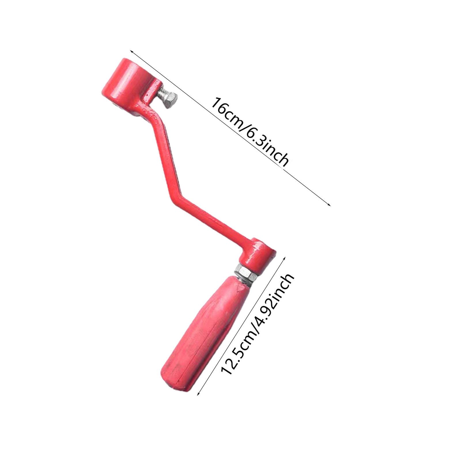 

Ручка медогонки из нержавеющей стали Запасные части Приводная шестерня Ручка Оборудование Простая установка Инструмент для пчеловодства красный