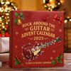 Yousheng 2025 Guitar Advent Calendar 24 Days Christmas Countdown Calendar with Mini Guitar Ornaments Handmade Rock Collectible Holiday Gift