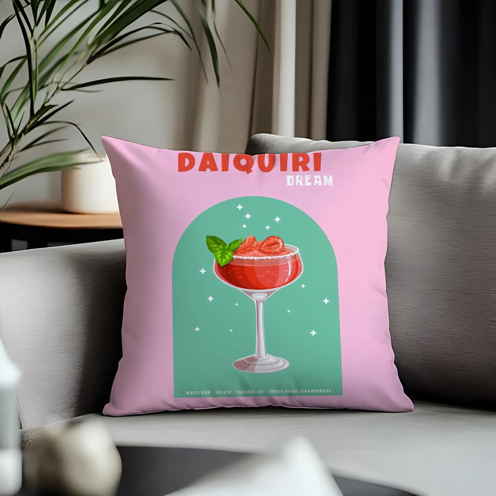 Hot DDaiquiriable Cushion Cover Antidustmite Pillowcase Invisible Zipper Silky Short Plush Sofa Cushion Cover