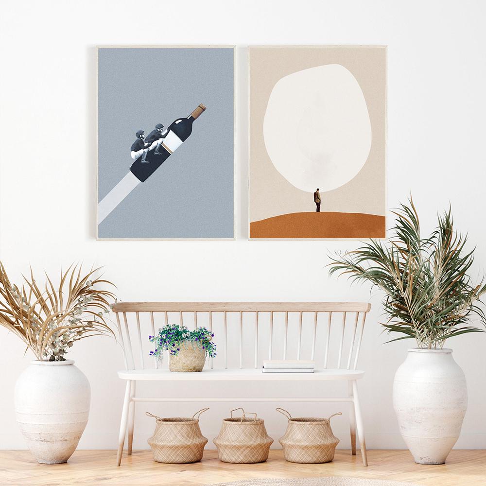 We Ride Until Dawn Poster Canvas Art Print Clouds Desert Sunset Posters and Prints Wall Art Picture For Living Room Home Decor No Frame No Frame