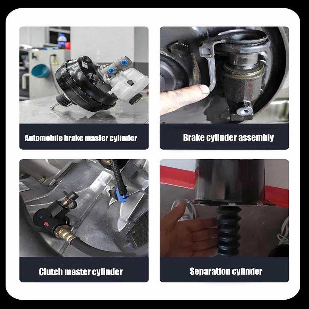 Brake Grease Pin Parts Rust Protection Grease Heat Resistant Long-Lasting Car Efficient Squeal Stopper Lube Protection