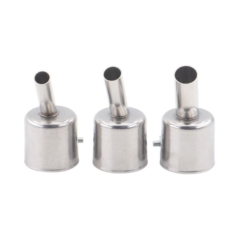 

3pcs 45 Degree Angled Heat Guns Nozzle Attachments Set Hot Air Solder 45 Degree Tip Desoldering Station Repair Tools 1