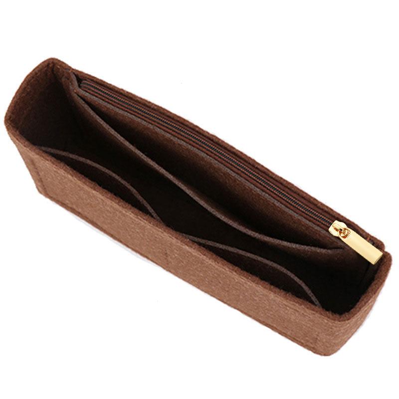 

1шт вкладыш для косметики сумка для хранения органайзер вставная сумка дорожная сумка фетр для косметички портативная женская сумка 19 * 5 * 10