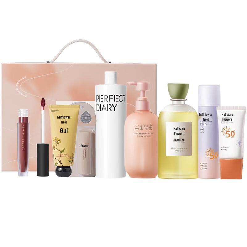 Half Acre Flora Essential Oil Fragrance Wash & Body Care Gift Set