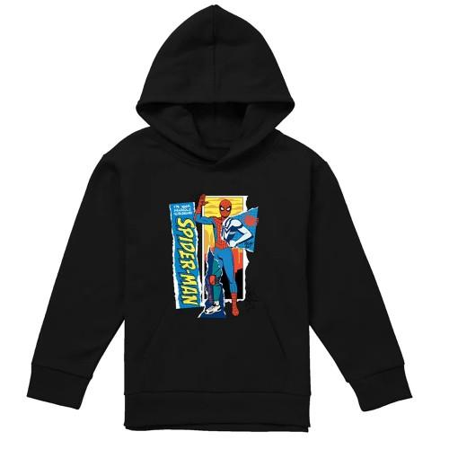 Spider-Man Childrens/Kids Friendly Neighborhood Scrapbook Hoodie