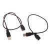 30/50/100Cm 3/4 Pin Lüfter auf USB Adapterkabel Computer PC Lüfter Stromkabel Anschlussadapter