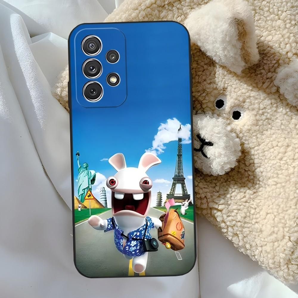 Raving Rabbids Phone Case for Sumsung Galaxy S24 S23 S22 S21 S20 A24 A34 A54 A53 N20 M54 Fe Plus Ultra Cover