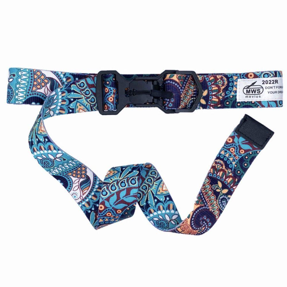 

Quick Release Nylon Waist Belts Multi Function Hip Hop Waist Belt Magnetic Buckle Belt Outdoor