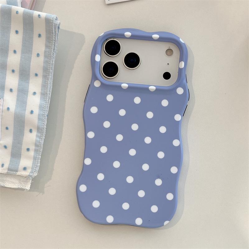 

Polka Dot iPhone 17 Pro Max Case with Dual-Layer Drop Protection 16 Pro Max
