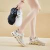 Step on Shit Breathable Mesh Sneakers Women's Summer New Mesh Hollow White Shoes Soft Sole Running Shoes