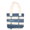 Tote Bag Cotton Tie-Dye Grey Blocks 38x42x12cm