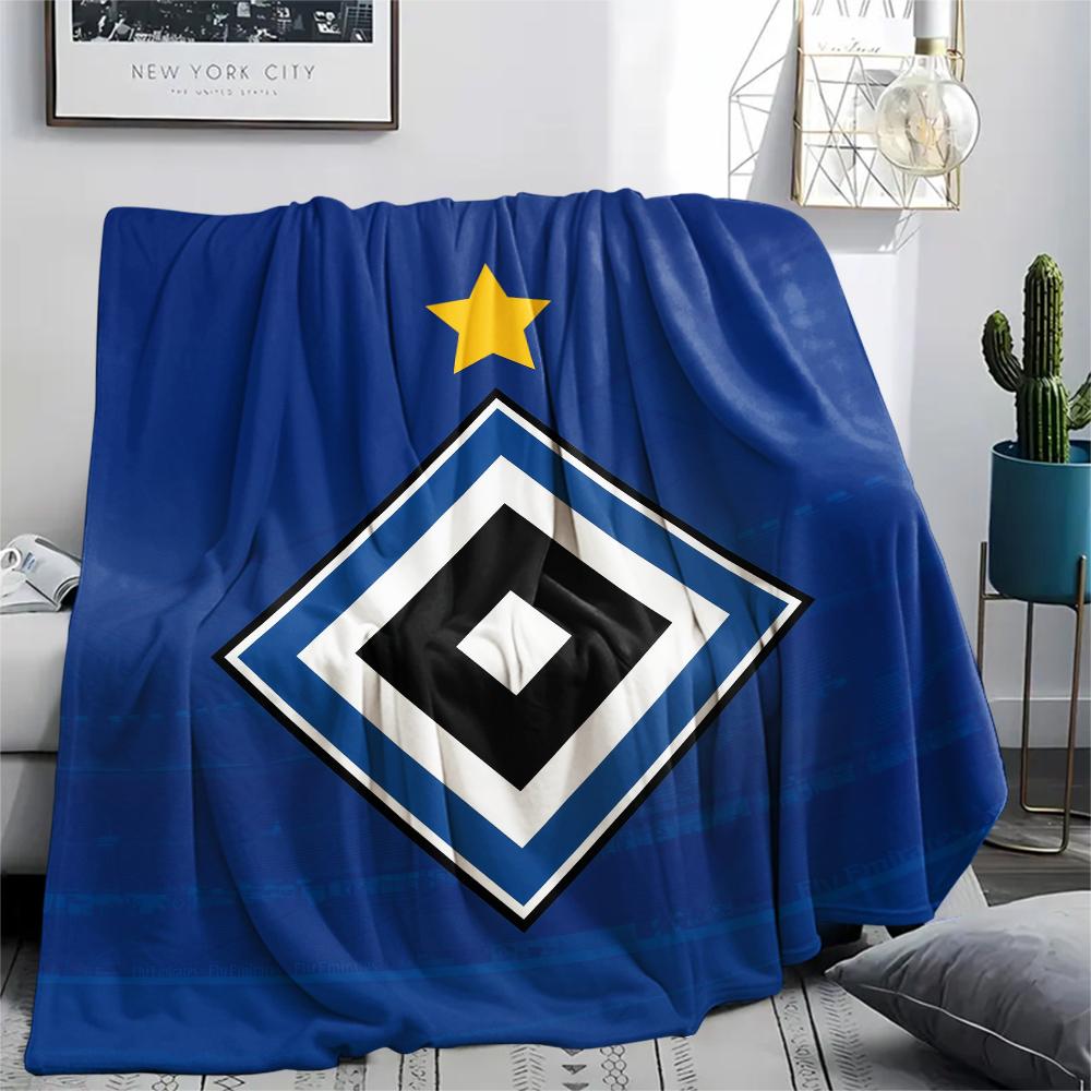 

Hamburger SV,pattern Flannel Blanket, High quality Comfortable for All Seasons, Home Decor, Warmth and Comfort, Perfect for Gifts. 150cm x 200cm