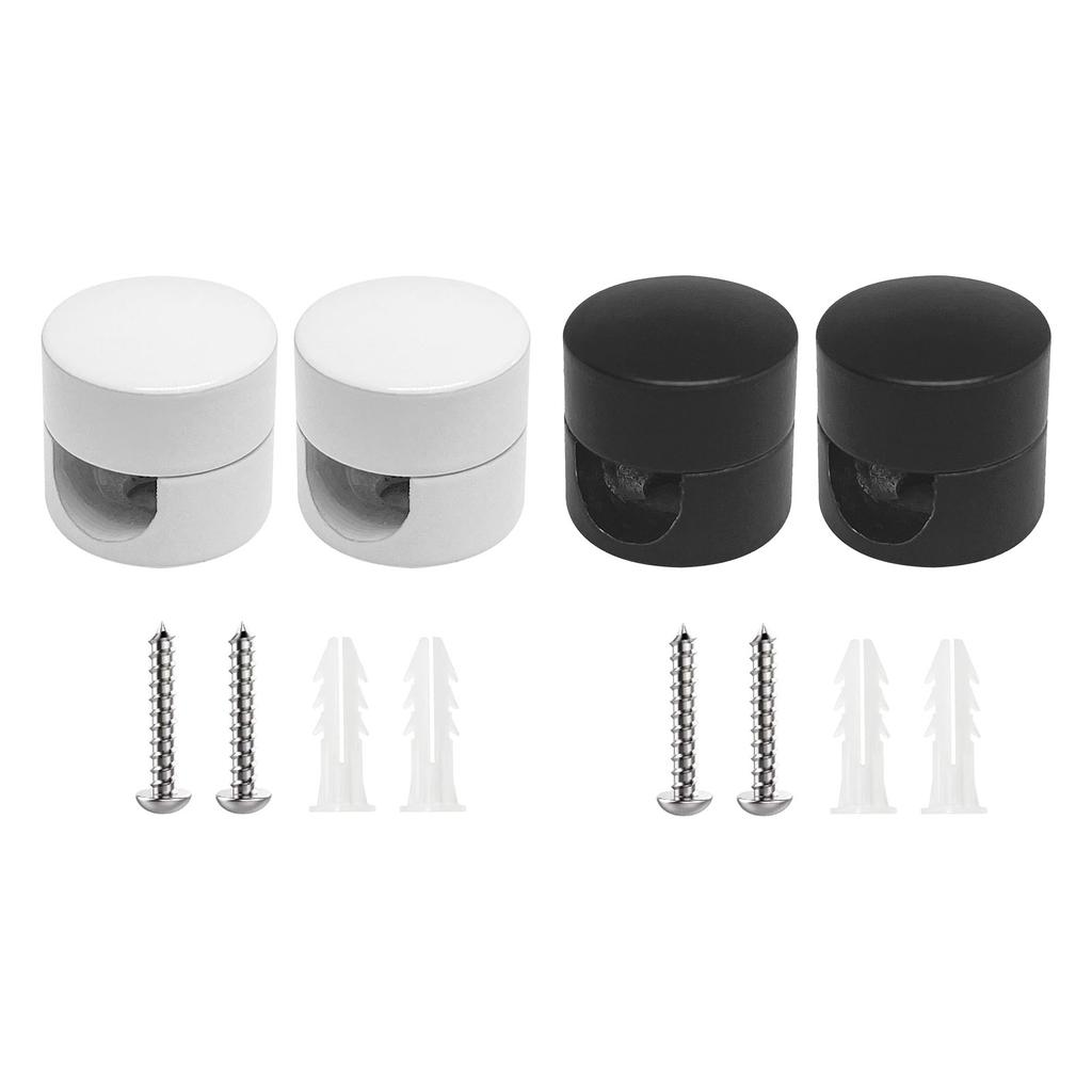 Set of 2 Compact Wire Organizers Versatile Cable Organizers Durable Cable Anchors Adjustable for Efficient Cable Control