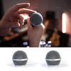 AUEAR Microphone Grill Ball Head Pack of 2 for SM58 BETA58 SM58LC SA-M30 SV100 RK143G Pgx2 Slx2