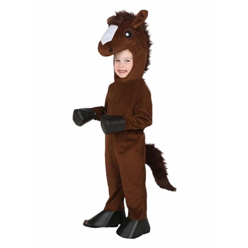 Halloween children's costumes horse boy animal pajamas party children's costumes cosplay costumes June Day show