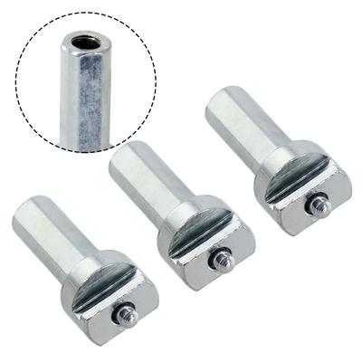 3pcs Electric Drill Connecting Rod Dredge Cleaner Adapter Sewer Spring Pipe Cleaning Tool Connector For Power Tool Accessories