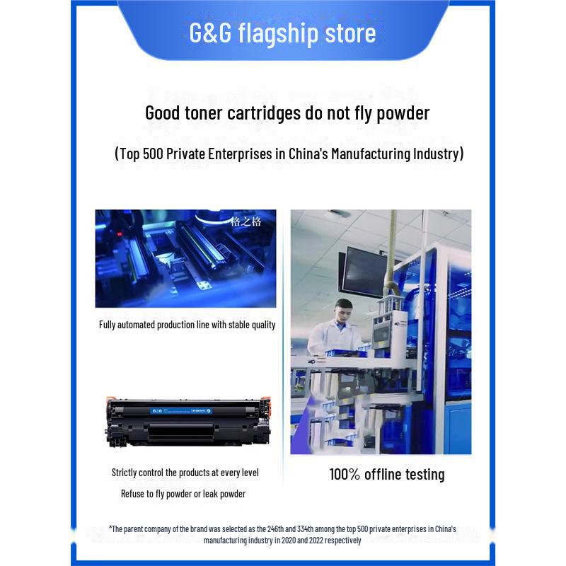 Gezhige Compatible Toner for HP 83A: Fits MFP M127fn/M127fw, M201n, M202dw, M225dn.