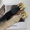 Stylish Black Elastic Waist Belt For Women Perfect For Fashionable Coats Dresses And