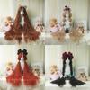 44inch Ultra-Long Rose Net Anime Cosplay Wig,Heat-Resistant Synthetic Fiber, Perfect for Conventions, Halloween, Photo Shoots