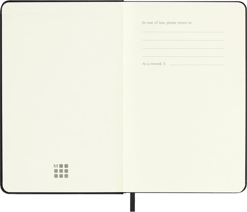 Moleskine 2026 January Daily Pocket Size x DHB12DC2Y26 Planner, Start, 12-Month Diary, (9cm 14cm), Hardcover, Black,