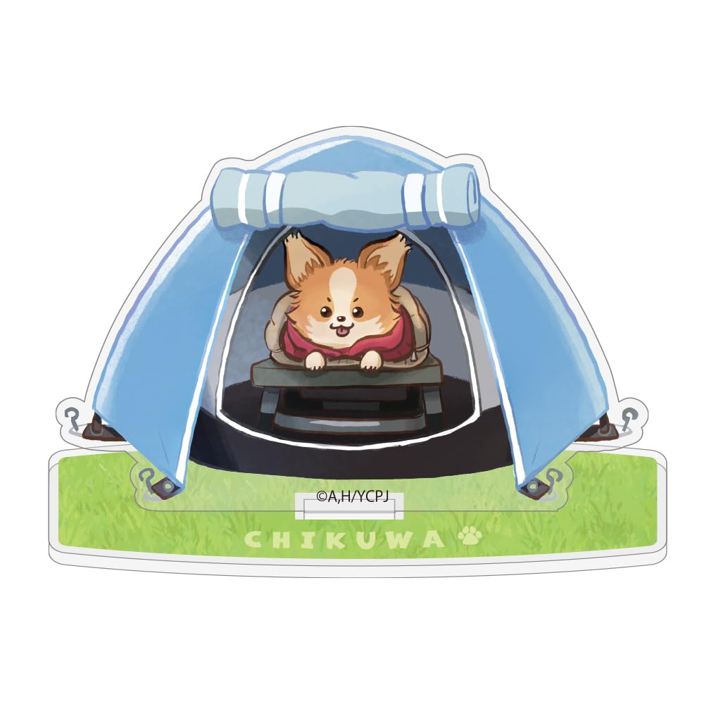 

2D Cospa Chikuwa in Tent Acrylic Stand [Official] Yurucamp SEASON3
