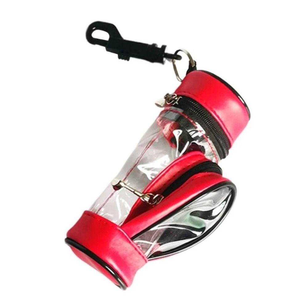 Portable Golf Ball Storage Bag Waterproof Golf Waist Pouch Golf Ball Waist Pack  Golf Training
