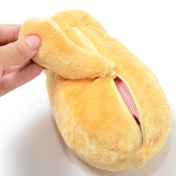 Japan Dozing Kitten Plush Pencil Case and Storage Bag