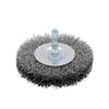 Hexagonal Shank Wheel Wire Steel EARTH for Rust Paint for Electric Drills and Impact Brush, Wire, 75mm, MAN, Deburring, Removal, Stripping,