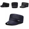 Fashionable Outdoor Sun Hat With Solid Color And Letter Print Design For Spring And Autumn Activities