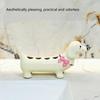 652F Cartoon Dog Ceramic Toothbrush Stand Holder For Bathroom with 4 Slots